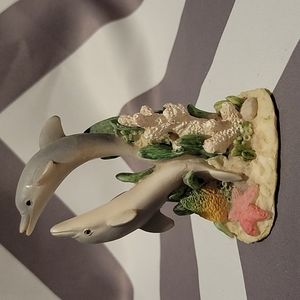 Two Dolphins figurine